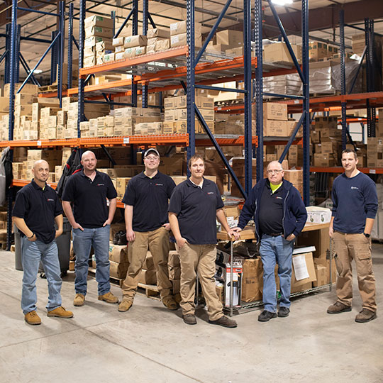 Warehouse crew