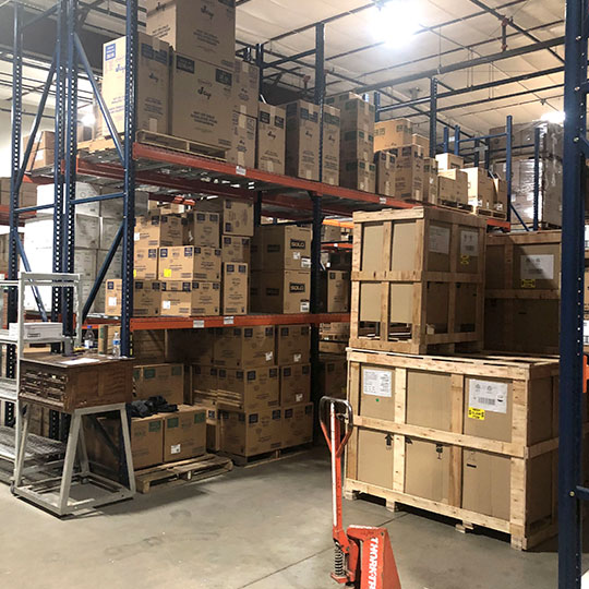 full warehouse